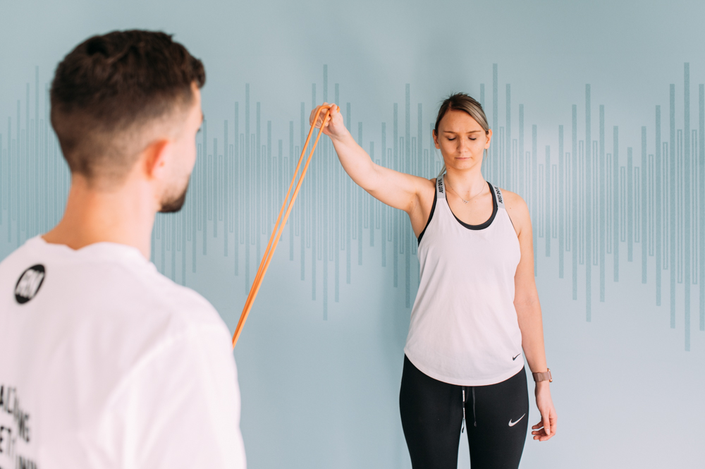 Training mit Widerstandsband