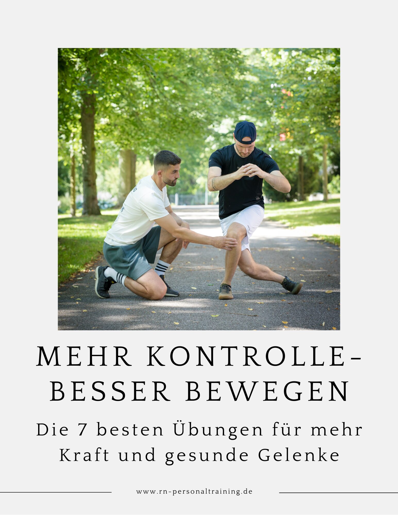 "Mehr Kontrolle - besser bewegen"