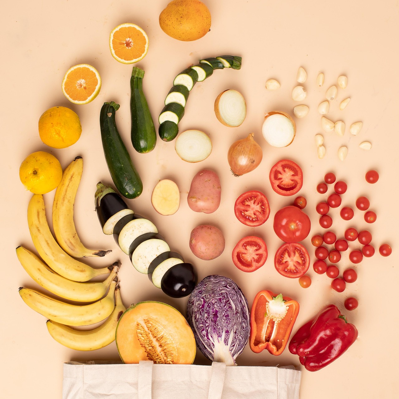 Gesunde Ernährung Obst Gemüse